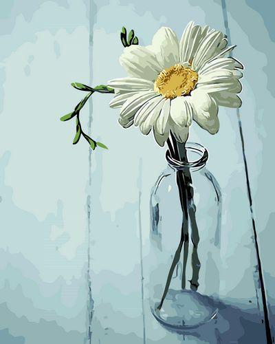 Fleur Marguerite Kits De Peinture Par Numéros Pour Débutants GX1412
