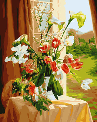 Fleur Peintures par Numéro GX25018
