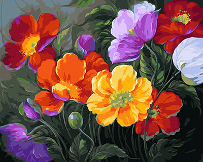 Fleur Peintures par Numéro GX25025