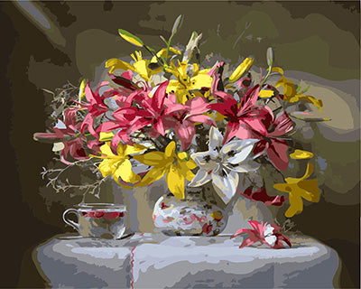 Fleur Peintures par Numéro GX25051
