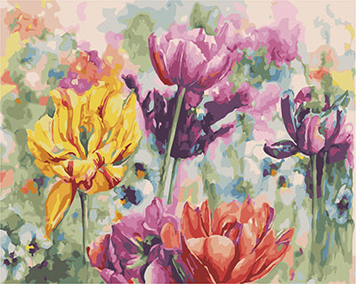 Fleur Peintures par Numéro GX25170