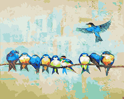 Oiseau Peintures par Numéro GX25730