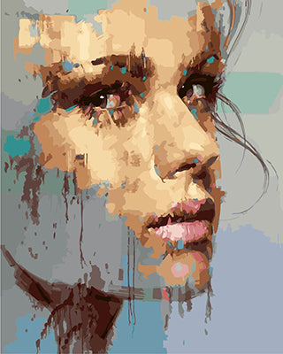 Portrait Peintures par Numéro GX26316