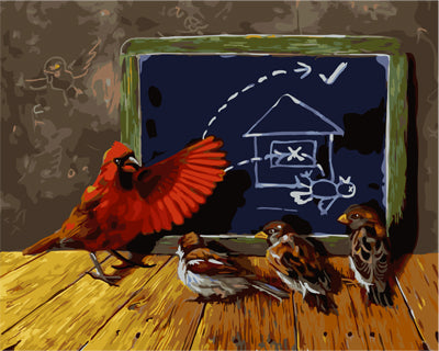 Oiseau Peintures par Numéro GX27428