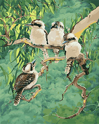 Oiseau Peintures par Numéro GX27760
