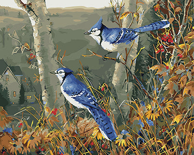 Oiseau Peintures par Numéro GX29112