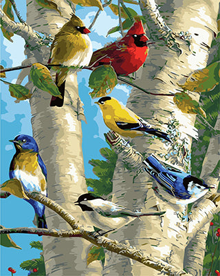Oiseau Peintures par Numéro GX29398