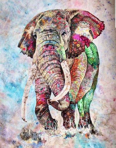 Animaux l éléphant Kits De Peinture Par Numéros Pour Adulte HQD1234