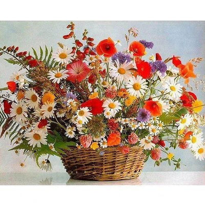 Fleur Marguerite Kits De Peinture Par Numéros Pour Adulte PH9275