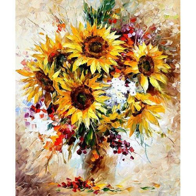 Fleur Tournesol Kits De Peinture Par Numéros Pour Adulte PH9316