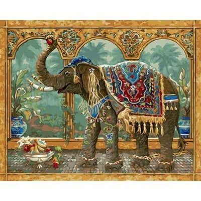 Animaux l éléphant Kits De Peinture Par Numéros Pour Adulte PH9382