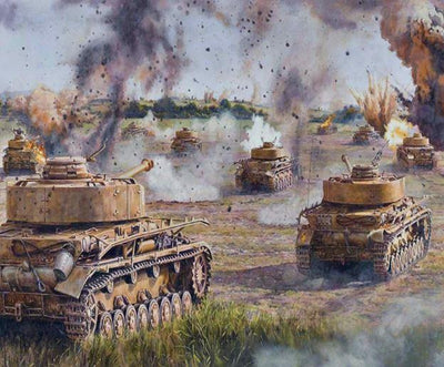 Militaire Peintures par Numéro PW5632