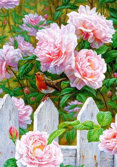 Fleur Rose Kits De Peinture Par Numéros Pour Adulte RA3172