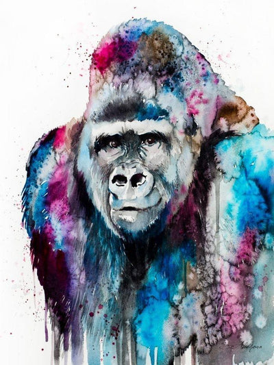 Animaux Gorilla Kits De Peinture Par Numéros Pour Adulte RSB8484