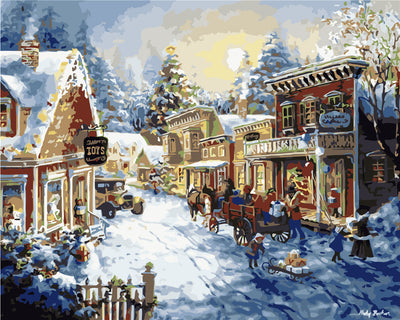 Noël Peinture par Numéros WH-80680