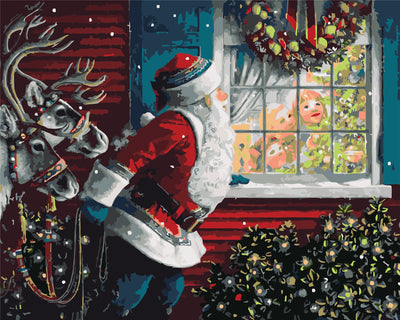 Noël Peinture par Numéros WH-80681