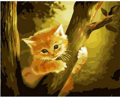 Chat & Chien Peinture Par Numéros WH2019