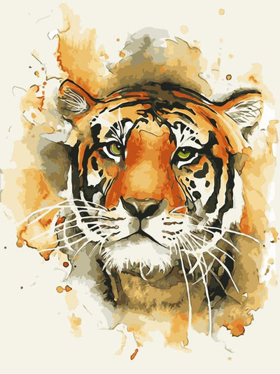 Animaux Tigre Kits De Peinture Par Numéros Pour Adulte HQD1382