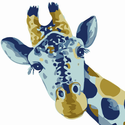 Animaux Giraffe Kits De Peinture Par Numéros Pour Débutants HQD1373